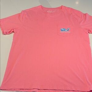 Vineyard Vines Short-Sleeve Pocket Tee in Pink